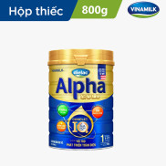 Sữa bột Dielac Alpha Gold 1 - lon 800g cho trẻ từ 0 - 6 tháng tuổi Chính