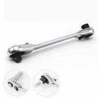 Mini 14นิ้ว Double Ended Quick Socket Ratchet Wrench Rod ไขควง Bit เครื่องมือประกอบด้วย1 X Ratchet Handle Wrench