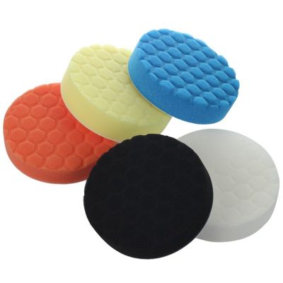 【LZ】 5PCS Polishing Pad kit For Car Polisher Pack of  Waxing Buffing Sponge Pad Hand Tool Kit 125mm 5inch Drop shipping