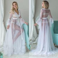 【hot】♛  See Through Nightdress Kimono Robe Dressing Gown Night Perspective Bathrobe Cover Up