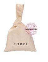 ของแท้ กระเป๋าคล้องมือ สไตล์ญี่ปุ่น THREE Japanese Style Cotton Wrist Bag