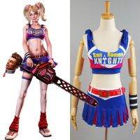 ชุดคอสเพลย์จูเลียตสตาร์ลิง2017 Lollipop Chainsaw ใหม่เทศกาลฮาโลวีนคาร์นิวัลชุดทั้งชุดอุปกรณ์สำหรับผู้หญิงผู้ใหญ่