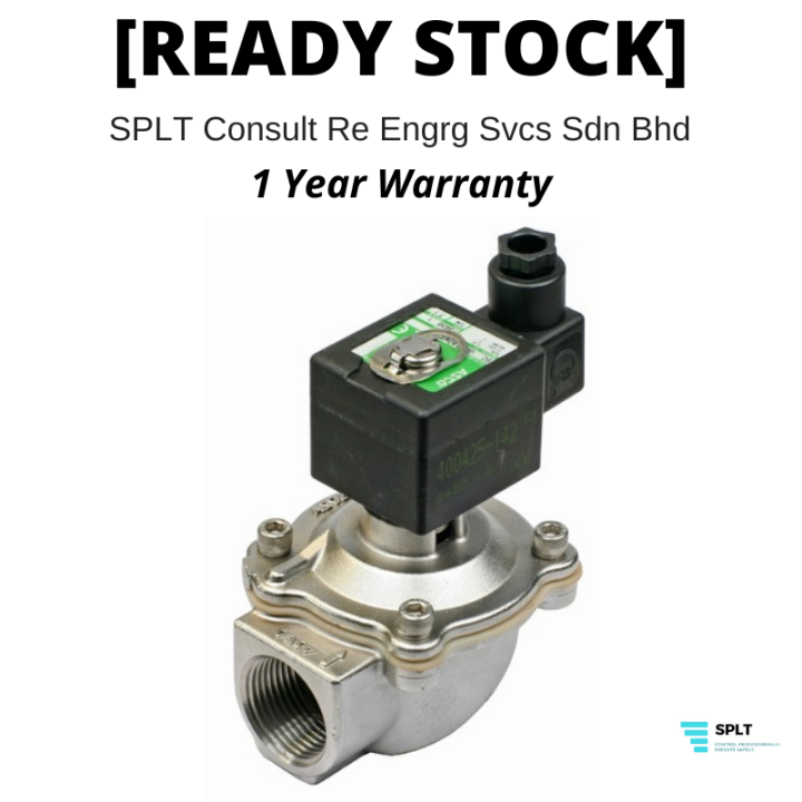 Asco Pulse Jet Dust Collector Solenoid Valve 3/4" AC220V DC24V Lazada