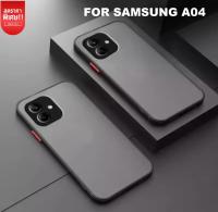 Case Samsung A04 เคสขอบสี เคสซัมซุง เคสsamsung A04 เคสโทรศัพท์samsung A04 เคสกันกระแทก เคสใส