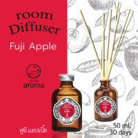 Hug Aroma	Reed Diffuser	50 ML	กลิ่นแอปเปิ้ล	Apple	น้ำมันหอมระเหย	ก้านไม้กระจายกลิ่น	ก้านไม้หอมปรับอากาศ	ไม้น้ำหอม	ปรับกลิ่น	น้ำมันหอม	น้ำมันอโรม่า	พร้อม ก้านไม้	อโรม่า	ออยส์	Aroma oils