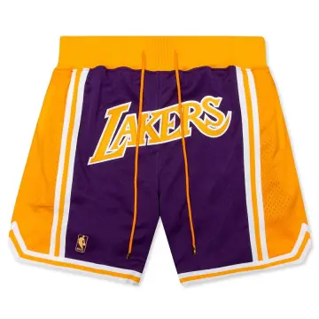 🆕JUST DON LAKERS JERSEY SHORTS, Men's Fashion, Bottoms, Shorts on