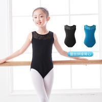 ☈✽☋ 1pcs/lot Black blue Girls Dance Wear Girls Kids Lace Bodysuit Dance Leotard Ballet Stretch Bodysuit Dancewear