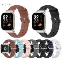 Soft PU Leather Smartwatch Bands Strap for Redmi watch 3 Mi watch lite 3 Women Men Cases Cases