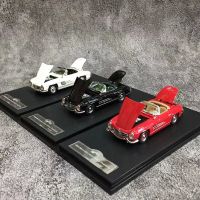 โมเดลรถ GFCC 1:64รุ่น300 SL โรดสเตอร์ประตูเปิดได้อัลลอยหล่อ