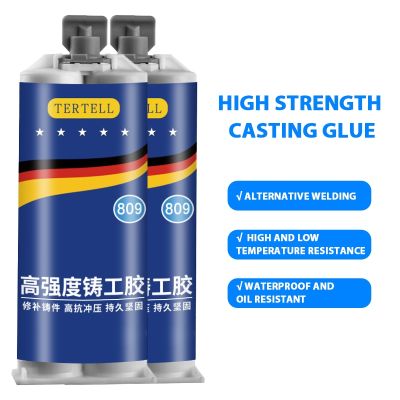 【YF】 Tertell Foundry Glue AB Repair Agent Stainless Steel Copper Aluminum Leakage Waterproof Plugging Metal Cast Iron