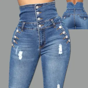 Women Jeans Pants 2022 Pencil Pants Skinny High Waist Jeans For