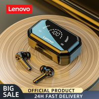 Lenovo LP3 Pro หูฟัง TWS บลูทูธ5.0หูฟังไร้สายพร้อมไมโครโฟนเคสชาร์จ1200MAh หูฟังกีฬากันน้ำ