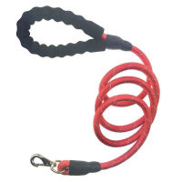 Dog Rope Lead Leash Training Padded Handle Reflective Nylon Traction Rope