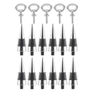 8 Pack Standoff Screws 3/4 X 1 Inch Black Sign Standoffs Hanging Acrylic  Picture Frame Advertising