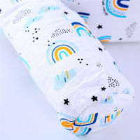 Baby Bumpers In The Crib Newborn Cartoon Rainbow Pattern Baby Bed Crib Protector Baby Bumper For Toddler Infant Baby Room