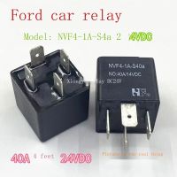 จุด NVF4-1A-S40a ใหม่ DC24V รีเลย์รถฟอร์ด4ฟุต40A กันน้ำ HFV4