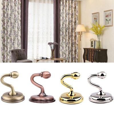 2x Metal Curtain Holdback Wall Tie Back Hooks Hanger Holder Window Curtain Hooks European Style Curtain Coat Hook Wall Hook