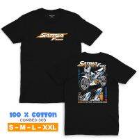 【HOT】Muchlovebaby เสื้อยืด ผ้าฝ้าย 100% พิมพ์ลาย Kaos Suzuki Satria Fu F150 Streetwear สําหรับยานยนต์100%cotton