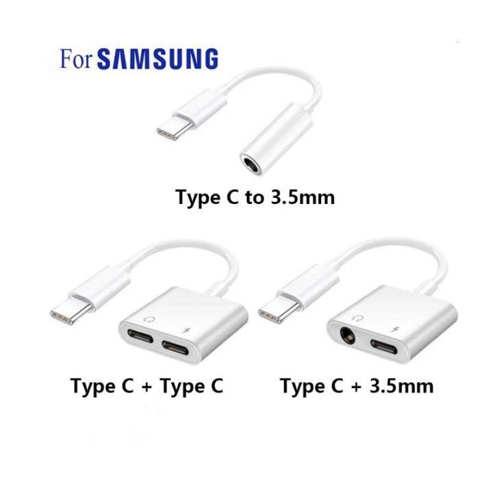 for-samsung-galaxy-s21-s20-note-20-ultra-note10-plus-type-c-adapter-usb-c-to-3-5-jack-audio-charger-splitter-dac-typec-converter