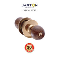 JARTON Knob Lockset ลูกบิดห้องทั่วไป หัวกลม จานใหญ่ สี CM รุ่น 101037