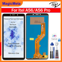 จอ LCD แบบดั้งเดิม MagicMeta สำหรับ ITEL A56/A56 Pro สัมผัสหน้าจอ LCD หน้าจอดิจิตอลแทนการประกอบสำหรับ ITEL A56หน้าจอ Pro A56