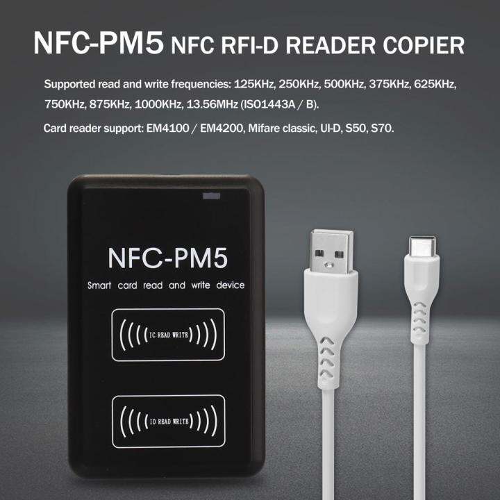 NFC RFI-D Copier IC I-D Reader Writer Duplicator with Full Decode ...