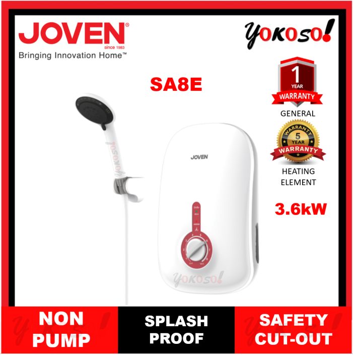 Joven SA8E Water Heater | Lazada