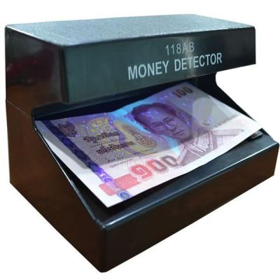 เครื่องตรวจแบงค์ปลอม Counterfeit Money Detector เครื่องตรวจเงินปลอม