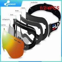 1/2/4PCS Coolfit NEW Double Layers Anti-Fog Ski Goggles Snow Snowboard Glasses Snowmobile Eyewear Men Women Outdoor Sport Ski