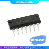 ；‘【；- 10PCS HD74LS90P DIP14 HD74LS90 DIP SN74LS90N 74LS90 SN74LS90 74LS90N New Asynchronous Counter Chip