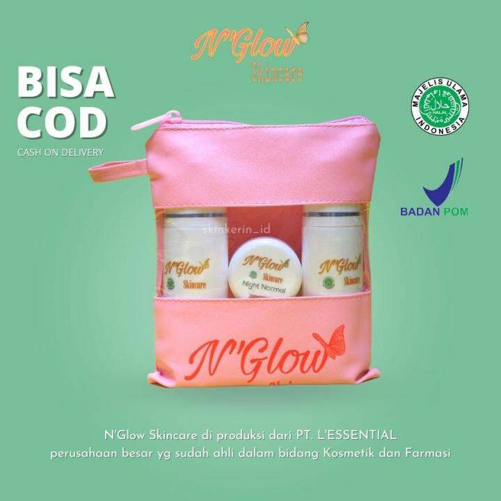 SKINCARE N GLOW 1 PAKET NORMAL GLOWING ORI LENGKAP BPOM | Lazada Indonesia