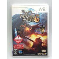 แผ่นแท้ [Wii] Monster Hunter G (Japan) (RVL-P-ROMJ) Mon Hun มอนสเตอร์ ฮันเตอร์ ล่าแย้ MH