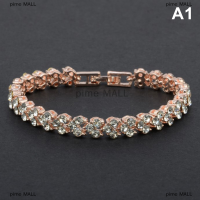 pime MALL สร้อยข้อมือคริสตัลลดน้ำหนัก Magnetic GOLD CHAIN สร้อยข้อมือผู้หญิงเครื่องประดับ bracele