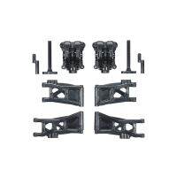 [ชุดแต่งรถบังคับ] TAMIYA 54815 OP.1815 TT-02B Reinforced Gear Covers &amp; Lower Suspension Arms (2pcs.) ชุดแต่งทามิย่าแท้ rc