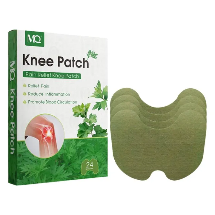 24pcs Knee Patches Mugwort Knee Patches Knee Soreness Relief For Lower ...