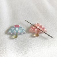 Needle Minder Umbrella Pattern Needle Nanny Magnet for Cross Stitch Needlework