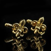 Seng ใหม่ Cufflinks โลหะสแตนเลสคุณภาพสูงสําหรับผู้ชาย