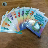 Oxford Phonics World หนังสืออ่านหนังสือ 5 เล่ม + สมุดงาน 5 เล่มชุดของเล่นเพื่อการศึกษาสำหรับเด็กหนังสือสอนภาษาอังกฤษสำหรับเด็ก Montessori