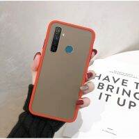 [คุณภาพดี] พร้อมส่ง CASE REALME 5 / C3 เคสกันกระแทก ปุ่มสีผิวด้าน ขอบนิ่มหลังแข็ง เคสโทรศัพท์ เรียวมี [ ส่งจากไทย ]