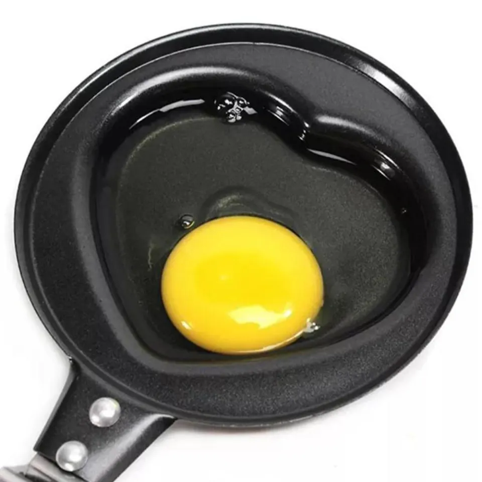 ONHUON Cartoon Mini Egg Pancake Skillet Pancake Mold Breakfast