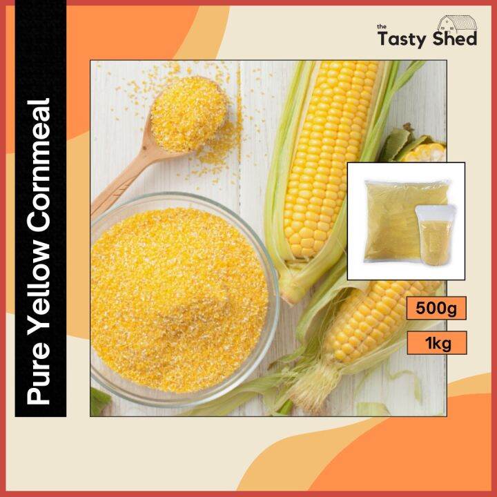 Pure Yellow Cornmeal/ Corn Meal (500g/1kg) Lazada PH