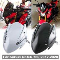 แผ่นเบนทาง2021กระจกบังลม750 2017-2022 2020สำหรับ Suzuki GSX-S750 GSXS750 GSXS พร้อมขายึดอุปกรณ์เสริมมอเตอร์ไซค์