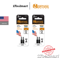 MONTANA ดอกไขควงหัวดาว Torx ยาว 2.5 cm จำนวน 2 ชิ้น มีขนาดให้เลือก T20 / T25