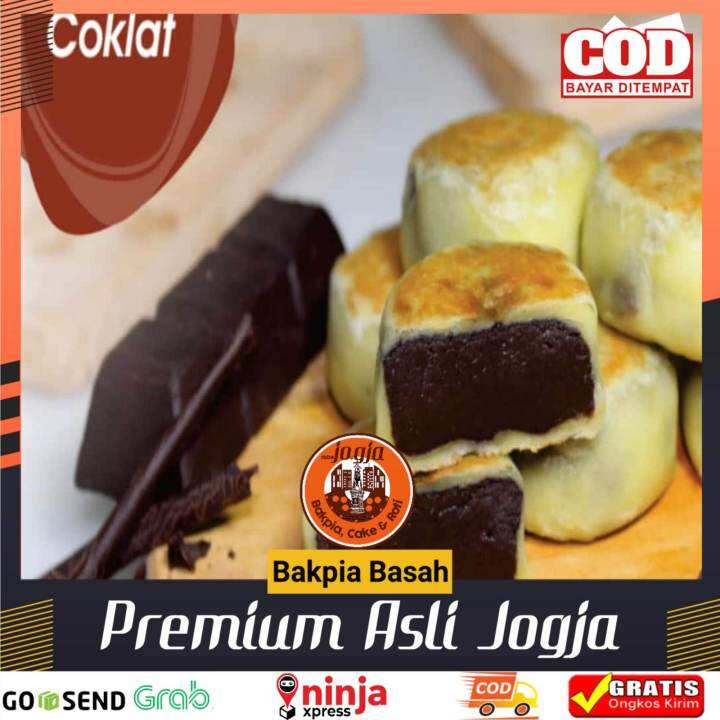 Bakpia Pathok Jogja Premium Rasa Coklat Spesial Terlaris Kemasan Sekat