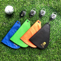 2023 Korean Style New Golf Ball Wipe Rod Wipe Golf Towel Square Golf Accessories Towel