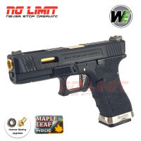 ปืนบีบีกัน WE G17 T1 G-Force อัพเกรดชุดท่อและฮอปจากค่าย Maple Leaf ไต้หวัน ให้ความแม่นยำ และอัพเกรด Hammer Bearing เพิ่มประสิทธิภาพใช้การใช้งาน