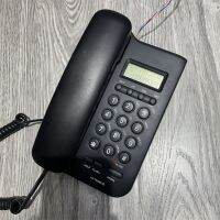 +【】 KX-T5006CID Corded Telephone Business Wall Mounted Callback Caller ID Big Button LCD Display Hotel Landline Phone