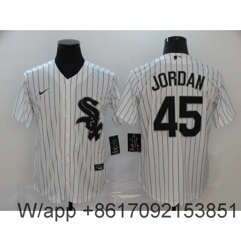 mlb black and white jerseys 45