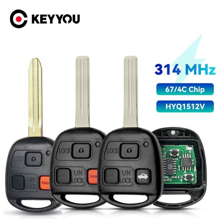 keyyou-โมบิลรีโมทคอนโทรล-ki-315m-hz-ชิป4c-hyq1512v-toyota-land-cruiser-1998-1999-2000-2001-2002-89070-60090-toy43-pisau
