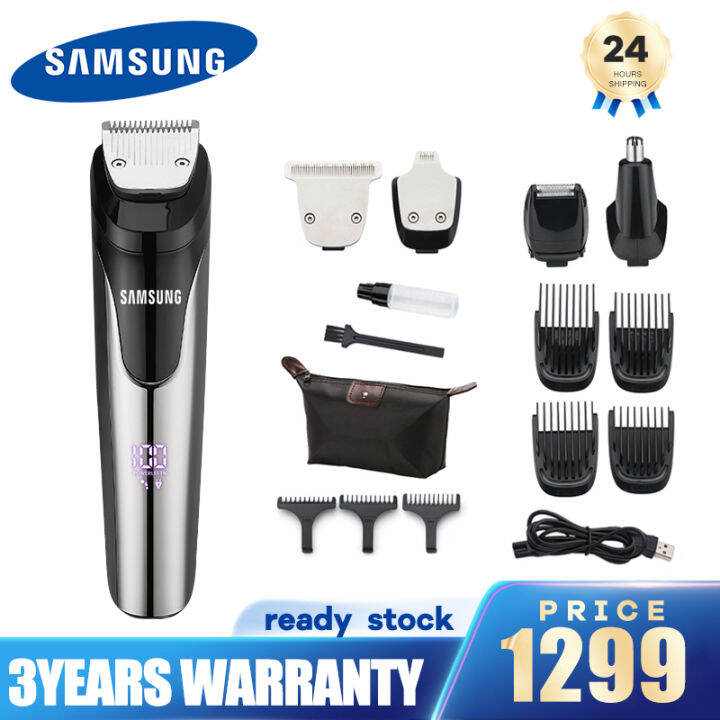 Samsung AllInOne Series 13 Attachments Hair Trimmer Clipper Body Nose
